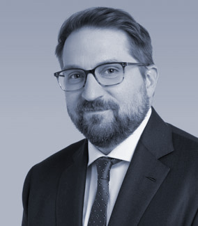 Black and White Photo of Bill Dobbeck