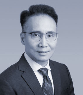Black and White Photo of Chun Tan