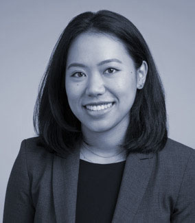 Black and White Photo of Marilyn Li