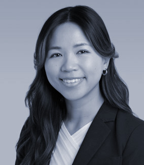 Black and White Photo of Belinda Cheng