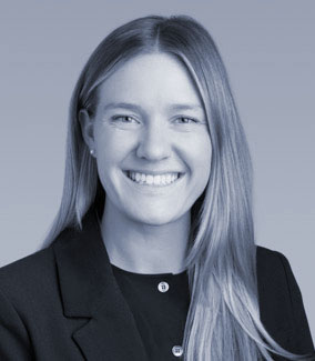 Black and White Photo of Sarah Dickman