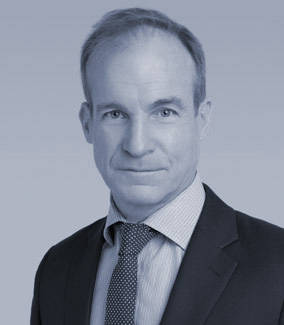 Black and White Photo of Rob Brady