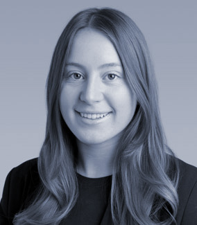 Black and White Photo of Marlo Hudson