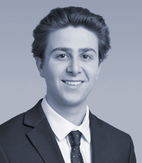 Black and White Photo of Braden Bock