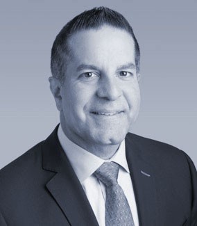 Black and White Photo of Dimitrios N. Stathopoulos