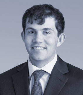 Black and White Photo of Noah Sametz