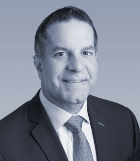 Black and White Photo of Dimitrios N. Stathopoulos