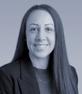 Black and White Photo of Abigail Godfrey