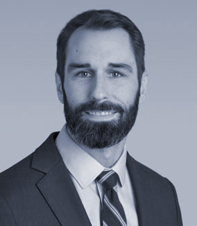 Black and White Photo of Matthew Hawk