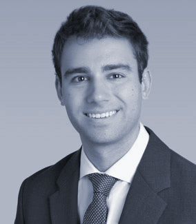 Black and White Photo of Noah Burstyn