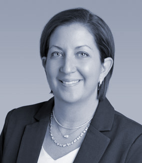 Black and White Photo of Emily Miller