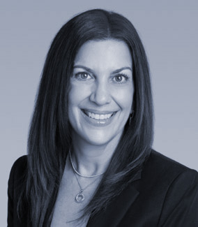 Black and White Photo of Marnie Schindler