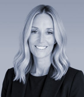 Black and White Photo of Sarah Barlup